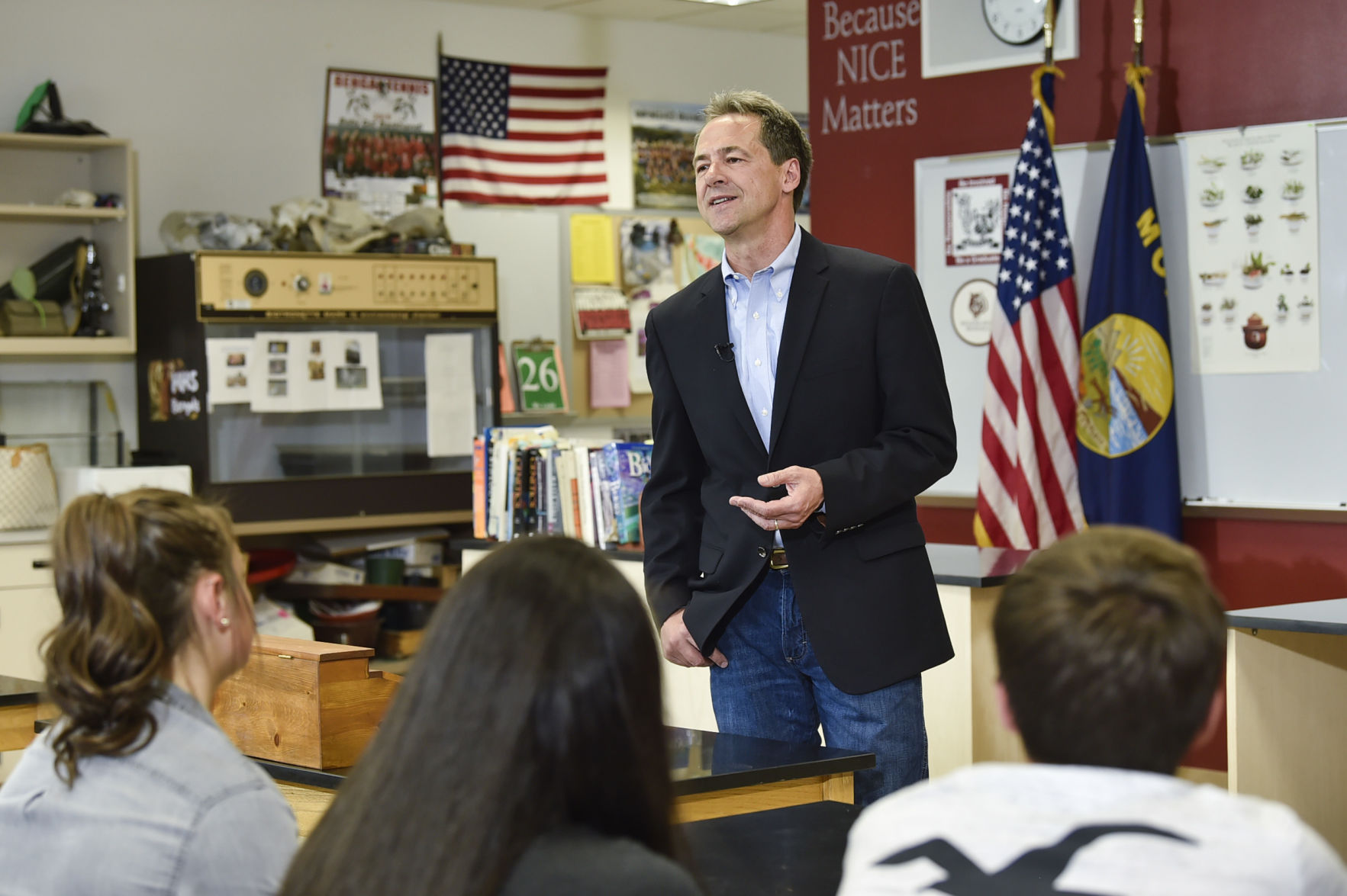 Gov. Steve Bullock, Democratic presidential candidate, officially announces